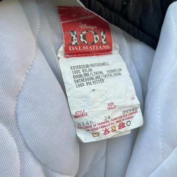 Vintage 101 Dalmatian Snowsuit - Picture 2 of 3